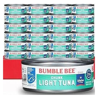 A New Deal Is Posted On The Frontpage At Slickdeals - $15.18: 24-Pack 5-Oz Bumble Bee Chunk Light Tuna In Water