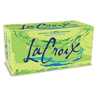 A New Deal Is Posted On The Frontpage At Slickdeals - 8-Pack 12-Oz LaCroix Naturally Sparkling Water (Lime, Or Passionfruit) $2.50