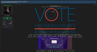 Threat Actor Alleges US Cuyahoga Election Data Breach Ahead Of 2024 Election