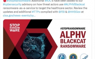 CISA, FBI, and HHS Update Joint Advisory on ALPHV Blackcat Ransomware