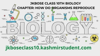 Chapter: HOW DO ORGANISMS REPRODUCE | JKBOSE Class 10th Biology Notes | Www.kashmirstudent.com