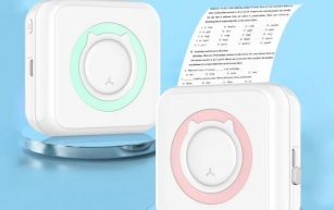 Olaf Mini Printer Portable Thermal Stickers Paper Inkless Bluetooth Wireless Impresora Android IOS Portable Label Printer 2024