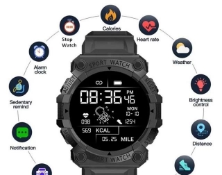 B33 Smart Watch Health Heart Rate Bluetooth Connection Pedometer Music Weather Outdoor Fitness Tracker Smart Sports Bracelet 2024