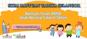 Bantuan Yuran Tadika RM50 Setiap Bulan