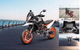 Sports Motorbike With A Speed Of 890 Cc From KTM