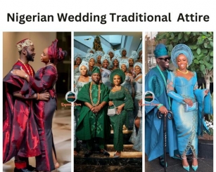 Nigerian Wedding Attire For Yoruba Couples