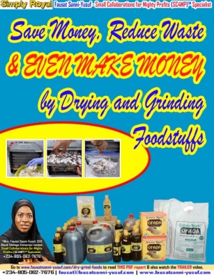 Save Money, Reduce Waste & EVEN MAKE MONEY By Drying And Grinding Foodstuffs | FREE PDF DOWNLOAD