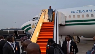 President Tinubu Returns To Abuja After Qatar Visit