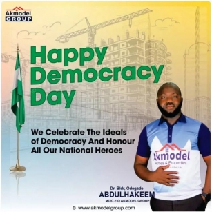 Akmodel Group MD Goodwill Message On Democracy Day, Graces South West Advancement Awards