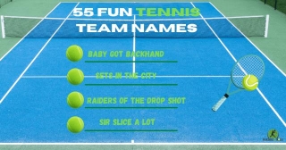 55 Fun Tennis Team Names For Your Tournament Team