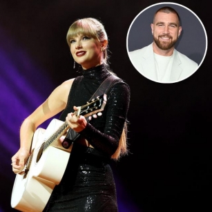 Taylor Swift Nods To Travis Kelce With Cute Reaction To Football Lyric  E! NEWS