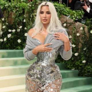 Kim Kardashian Wears Her Most CurveHugging Look To Date At Met Gala  E! NEWS