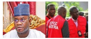 Alleged N80.2 Fraud: EFCC Serves Yahaya Bello His Charges