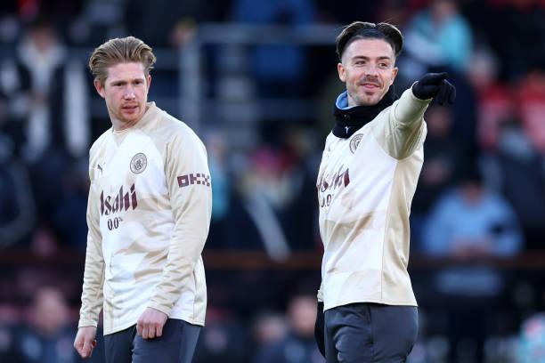 Jack Grealish points finger at two Arsenal players ahead of Man City's huge title clash