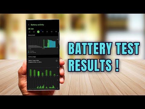 Battery Test Results for Galaxy S 24 Ultra is better than S 23 Ultra Here are the results !