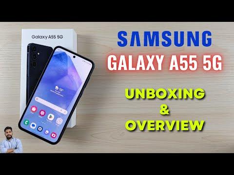 Samsung Galaxy A55 5G Unboxing & Overview