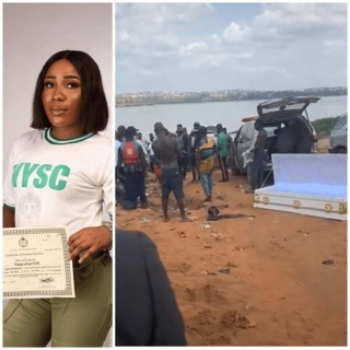 Update: Body Of Makeup Artiste, Abigail Frederick, Who D!ed In Boat Mishap Alongside Jnr Pope And Three Others Exhumed