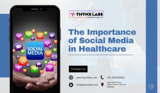 The Importance Of Social Media In Healthcare