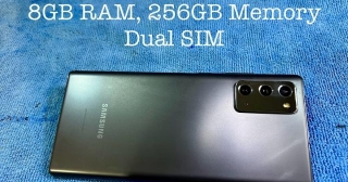 Wednesday, April 17, 2024 #6289 Pre-Owned Samsung Galaxy Note 20 (5G), 8GB RAM, 256GB, SM-N981B/DS