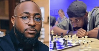 Guinness World Record: Davido Backs Nigerian Chess Master Tunde Onakoya In New York