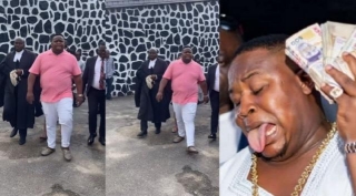 Cubana Chief Priest Proudly Walks Out Of Court After Settling EFCC Case, Video Goes Viral (Watch)
