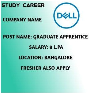 Dell Technologies Off Campus Drive Hiring In 2024 | Graduate Apprentice |Fresher Also| Apply Now
