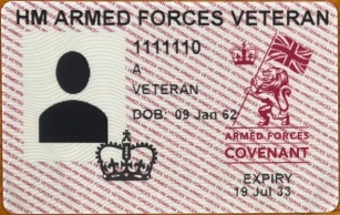 UK Veterans ID Card Application Online