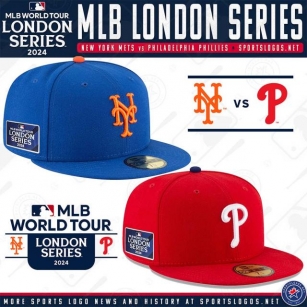MLB World Tour London 2024 Logos, Caps, And More – Mets Vs. Phillies
