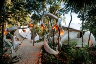 Sfer Ik Museion Opens A Large Living Artwork And Botanical Garden At Azulik Basin In Tulum