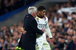 Carlo Ancelotti Backs Jude Bellingham After Harry Kane Incident In The Champions League