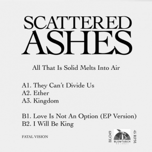 Dublin's SCATTERED ASHES Release Second EP 'All That Is Solid Melts Into Air'