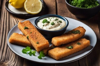 Quick And Easy Vegan Fish Sticks Recipe Using Tofu And Nori Flakes