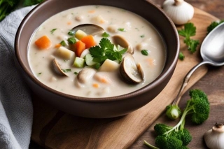 Master The Art Of Plant-Based Clam Chowder Using Vegetables And Coconut Milk