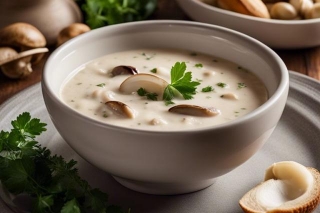 Looking For A Creamy Soup? Dive Into Vegan Clam Chowder With Mushrooms And Cashew Cream!