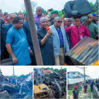 Abia State Governor Emphasizes Safety Measures And Market Reconstruction