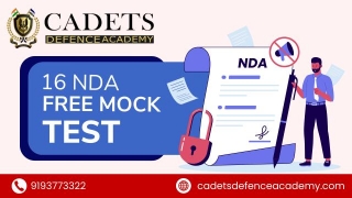 Free Mock Test Question Paper For NDA