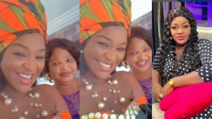 After Battling Mental Illness For Years, Actress Chacha Eke Makes Reconcile With Her Mother.