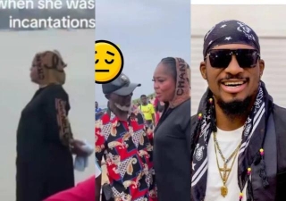 Pope Jr.: A Video Of Regina Daniels' Mother Pleading With Water Spirits Has Gone Viral.