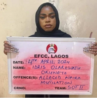 Video Of Bobrisky Allegedly Abusing Naira Notes Surfaces Following Arrest