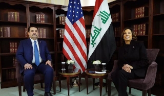 Vice-President Of US And Iraqi Prime Minister Talk In Munich