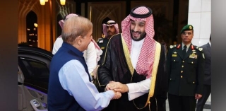 PM Sharif, Saudi Crown Prince Discuss Bilateral Ties, Gaza Situation