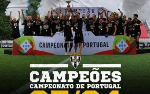 Campeonato de Portugal: Vitória F.C. 0 vs Amarante F.C. 3 - Alvinegros batem inapelavelmente os Sadinos e são Campões do Campeonato de Portugal!