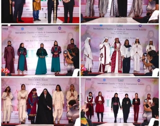 Electrifying Fashion Show Of Iranian Garments By AAFT School Of Fashion And Design