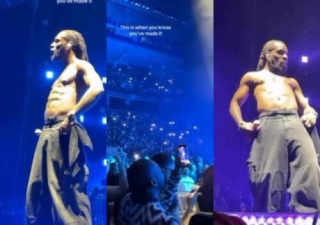 Burna Boy Stunned: Fans Belt Out Every Word At Electrifying Show!