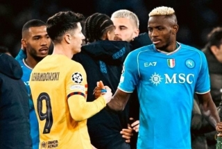 Gundogan Compares Osimhen To Lewandowski After Napoli Vs Barcelona Clash