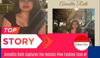Anindita Rath Captures The Holistic Pine Fashion Icon Of The Month Award With Beauty And Brilliance