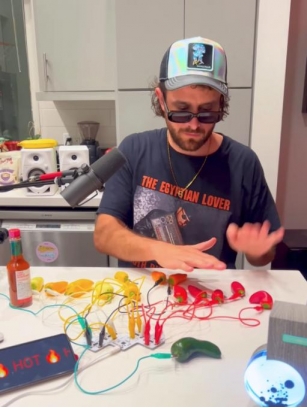 Watch Roy LaCroix Use Peppers As Instruments To Perform New Single, 