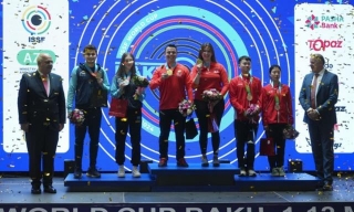 ISSF World Cup 2024 Baku: Turkey Duo Simal Yilmaz & Ismail Keles Secure First Gold Medal