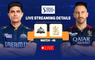 GT Vs RCB: Live Streaming Details, When And Where To Watch Match 45 Of IPL 2024