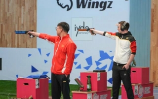 ISSF World Cup Baku 2024: China Strikes Gold & Bronze In Men's 10m Air Pistol